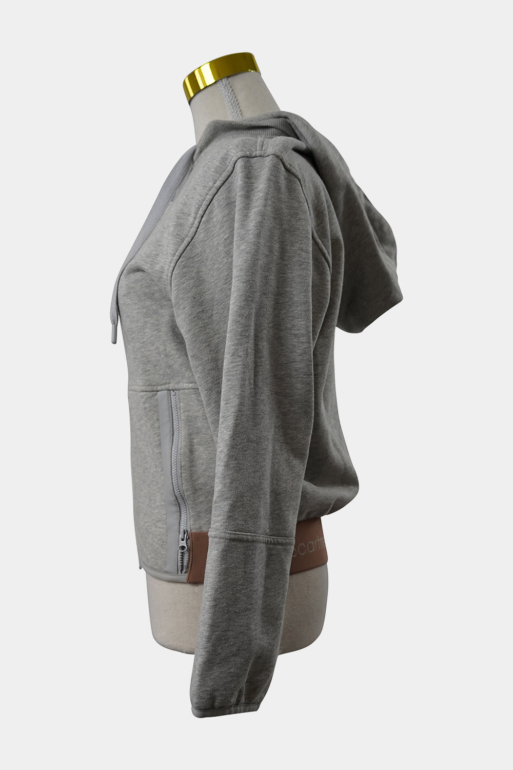 Adidas Stella Mccartney Grey Grey Zip Hoodie