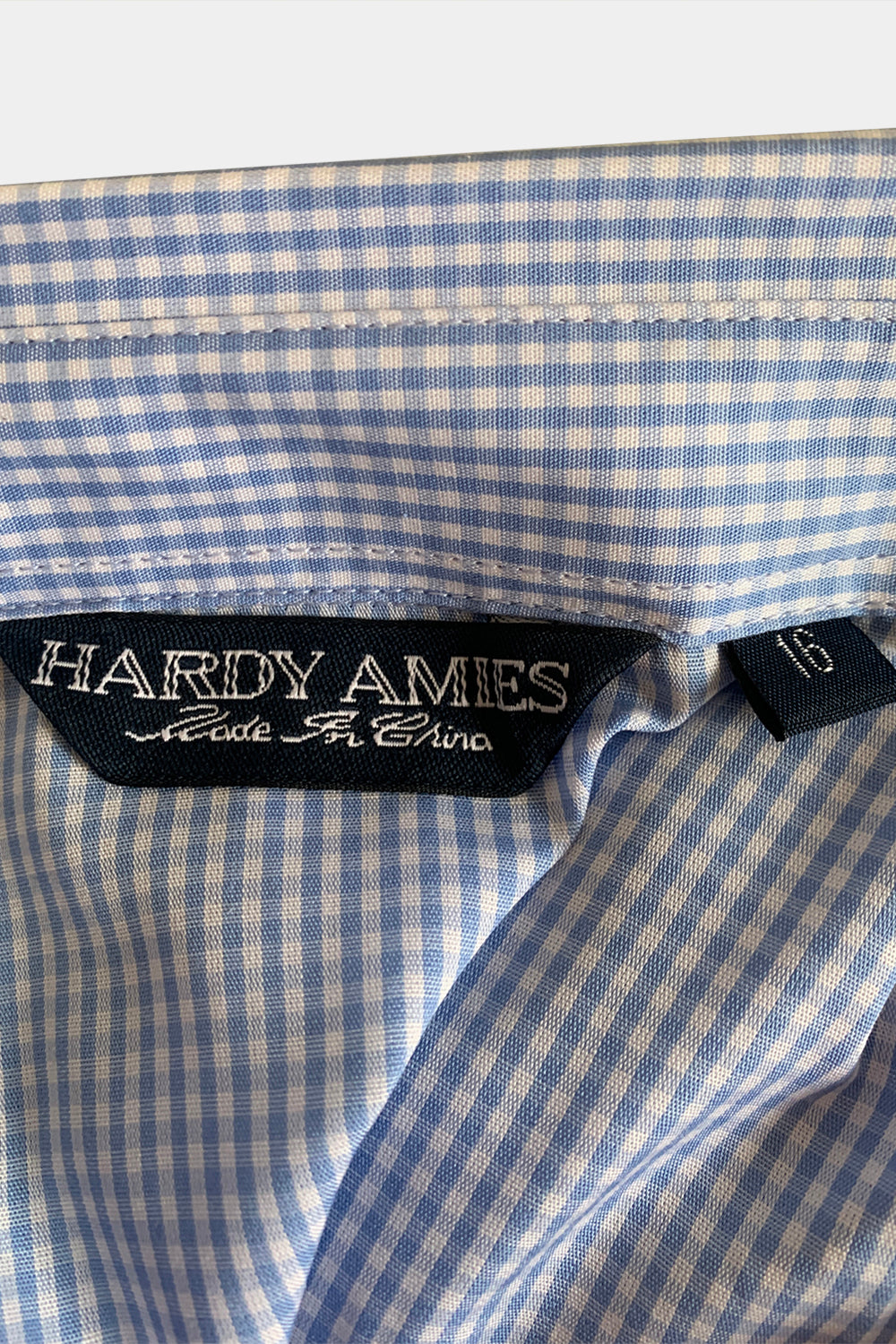 Hardy Amies Blue Shirt