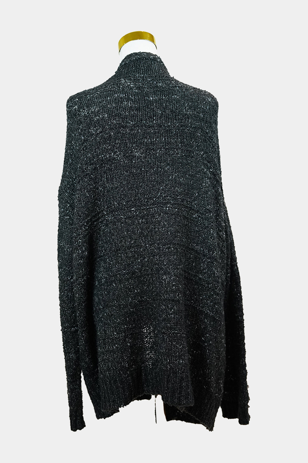 SUPRE Black Knitted Cardigan