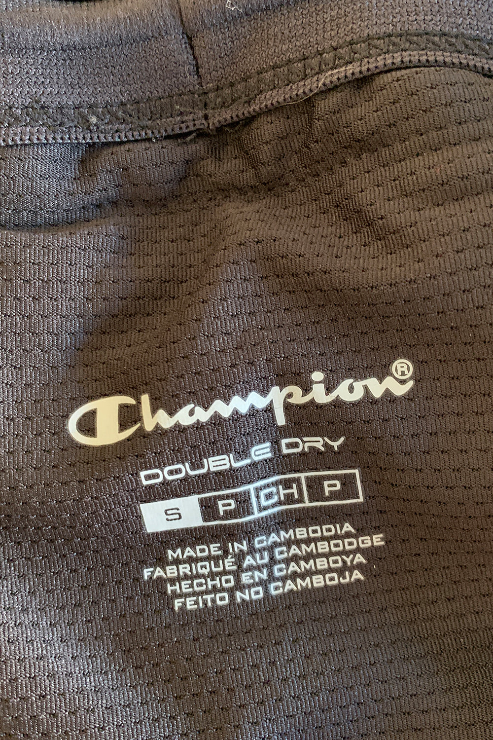 CHAMPION Black Gym Leggings