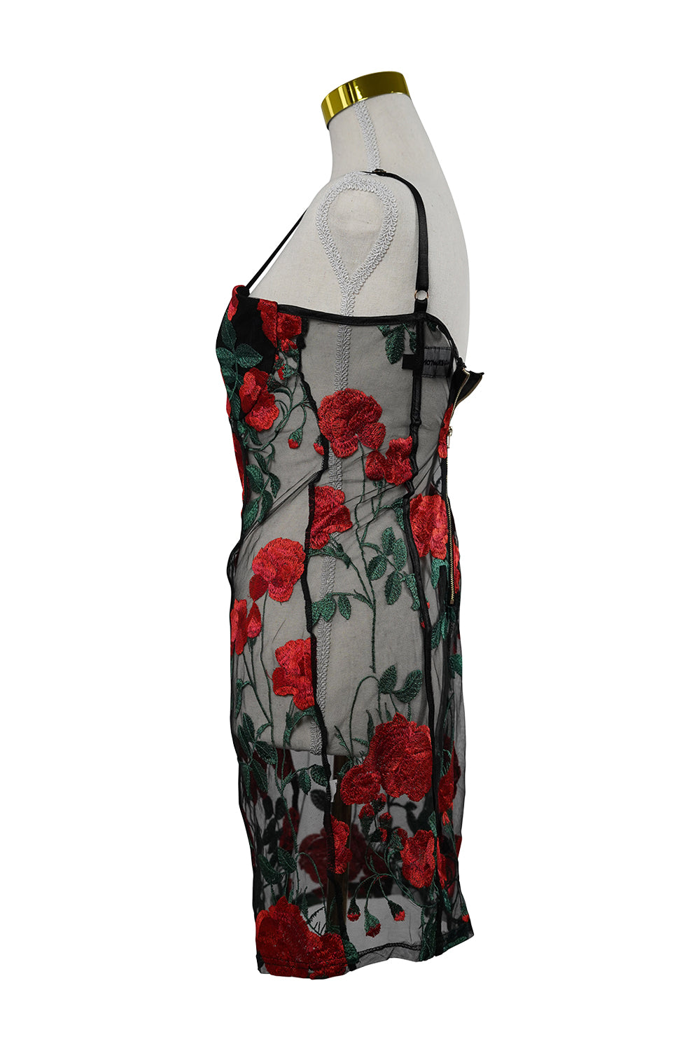 Jagger & Stone Black Floral Mini Dress