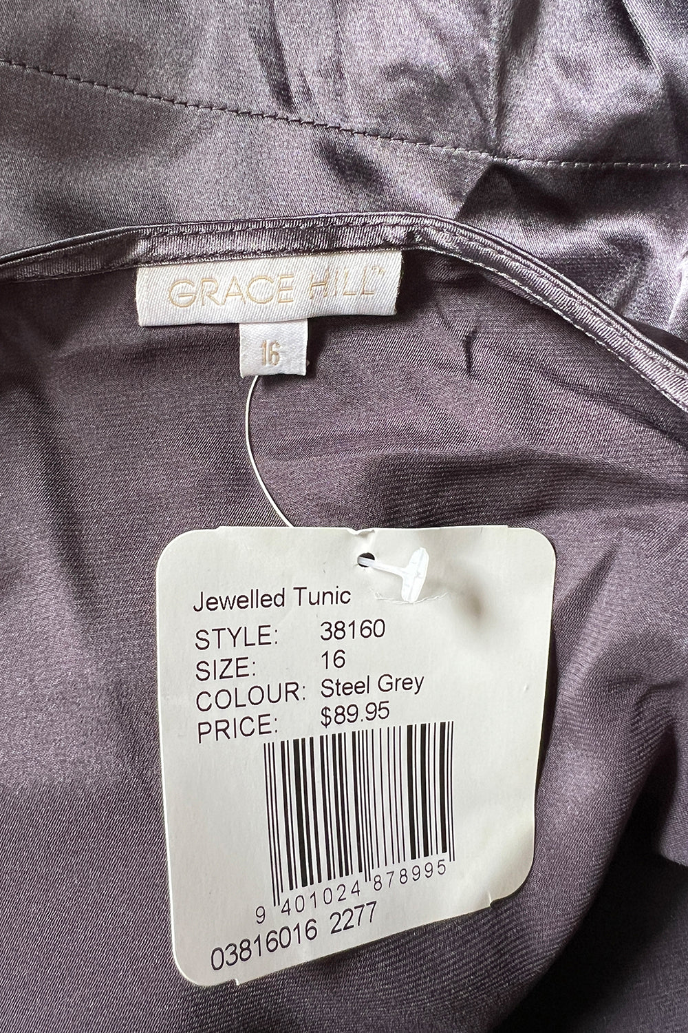 Grace Hill Steel Grey Dress