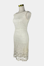 REVIEW White Floral Lace Dress