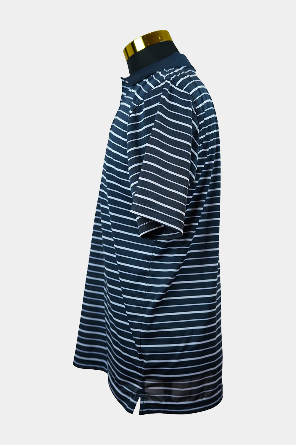 Calvin Klein Navy, Blue Striped Polo