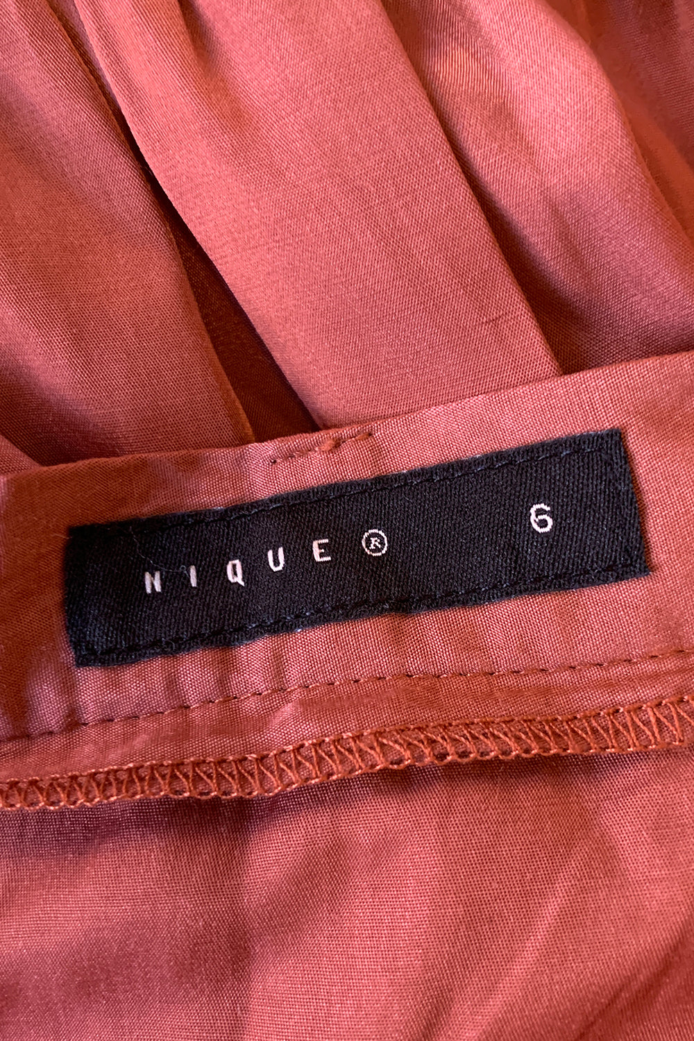 NIQUE Rust Skirt