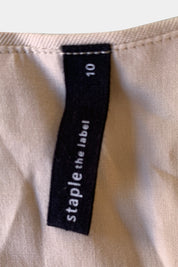 Staple The Label Beige Dress