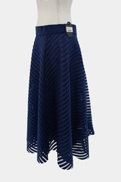 Caroline Morgan Blue Midi Skirt