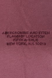 Abercrombie And Fitch Red Sweater