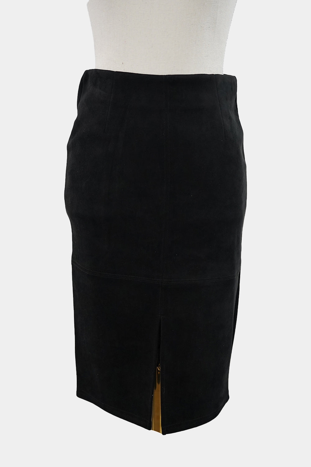 TEMT Black Midi Skirt