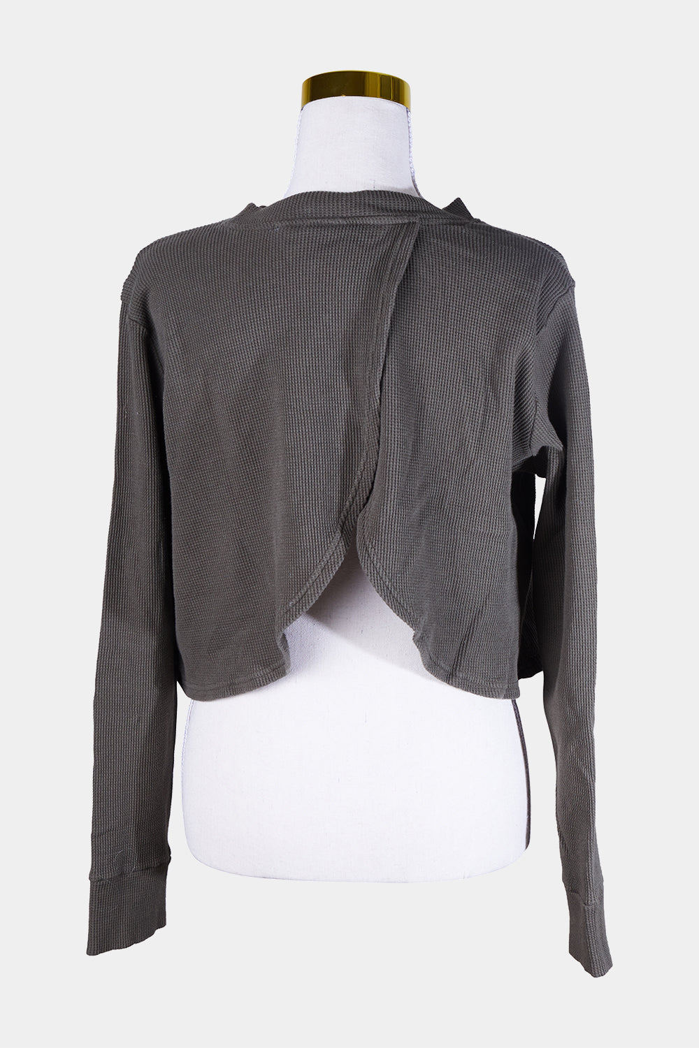 Cotton On Khaki Open Back Longsleeve