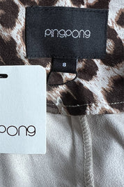 PINGPONG Animal Print Cardigan