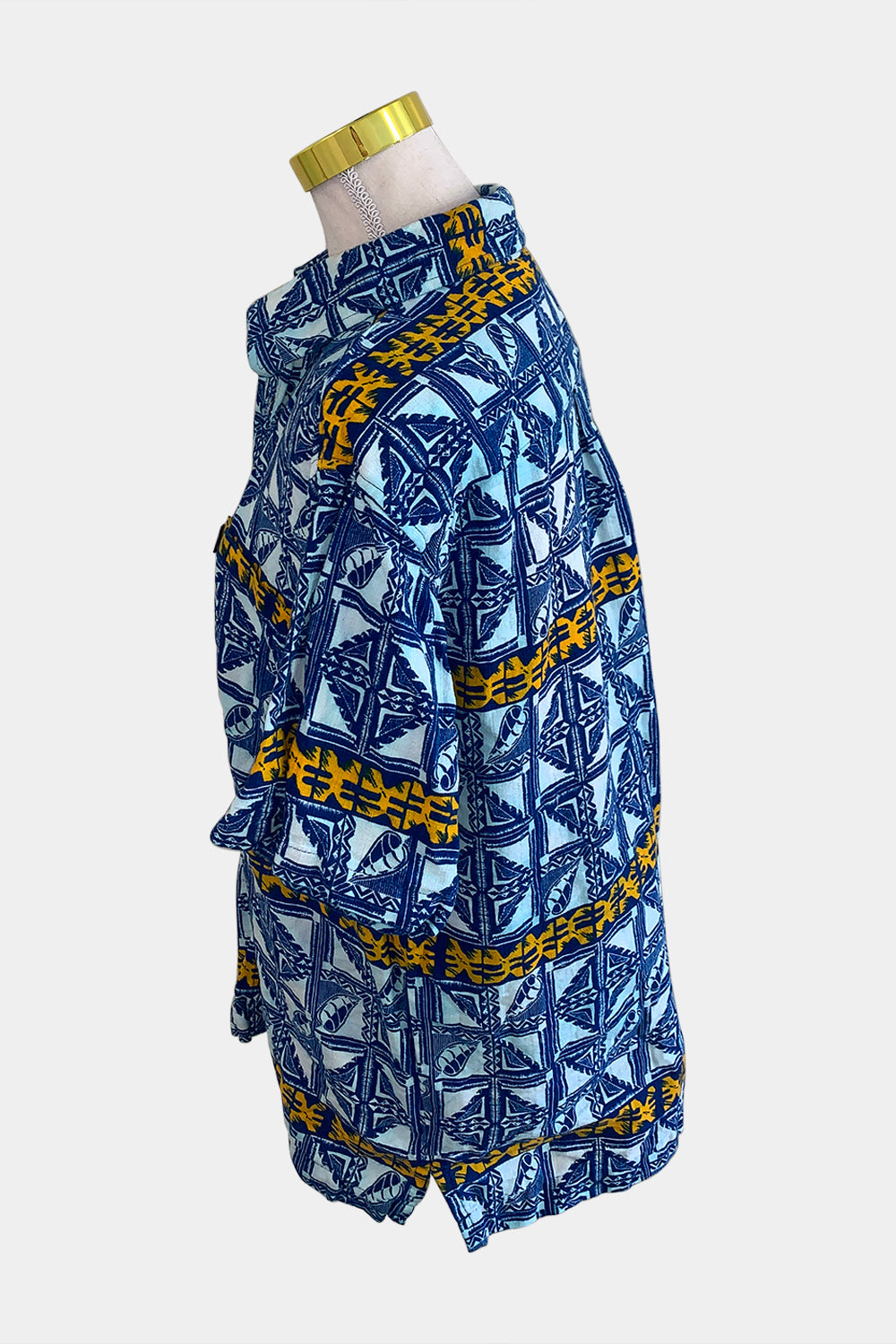 Tribal Origin Blue Shirt