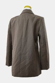 Country Road Brown Short OverCoat