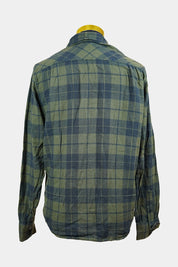Zoo York  Green Tartan Button Up Shirt