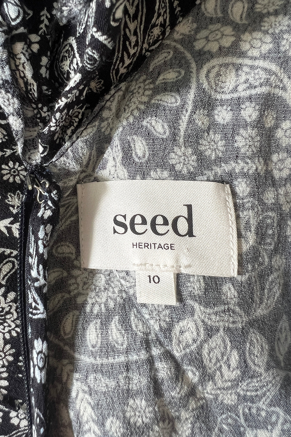 SEED Black and White Jumpsuit