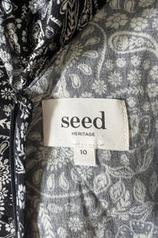 SEED Black and White Jumpsuit