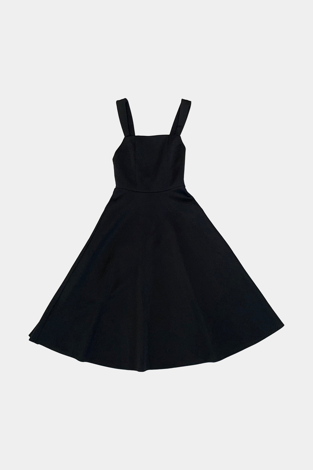 ASOS Black Pinafore Dress