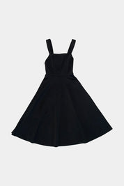 ASOS Black Pinafore Dress