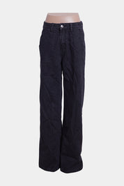 That's So Fetch Black Wide Leg Low Rise Jeans