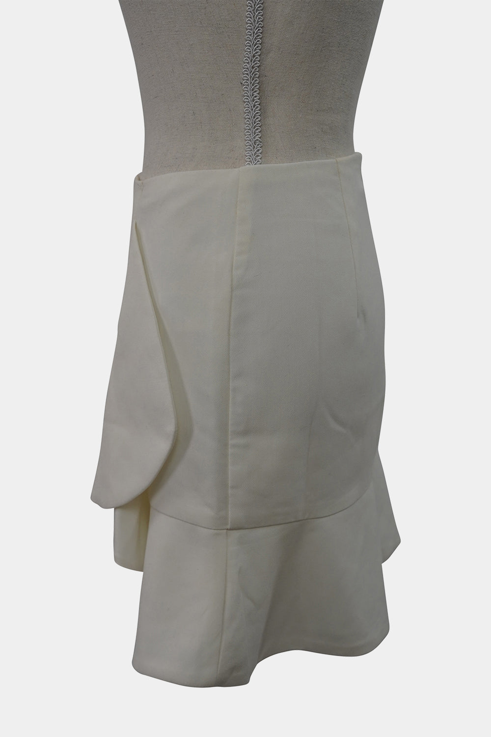 BARDOT White Mini Skirt