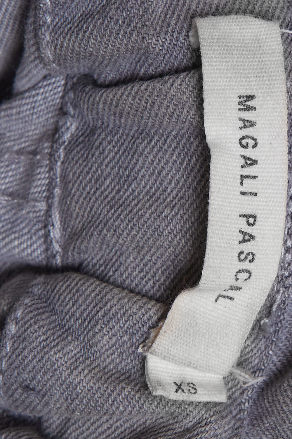 Magali Pascal Grey Paperbag High Waist Jeans