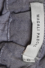 Magali Pascal Grey Paperbag High Waist Jeans