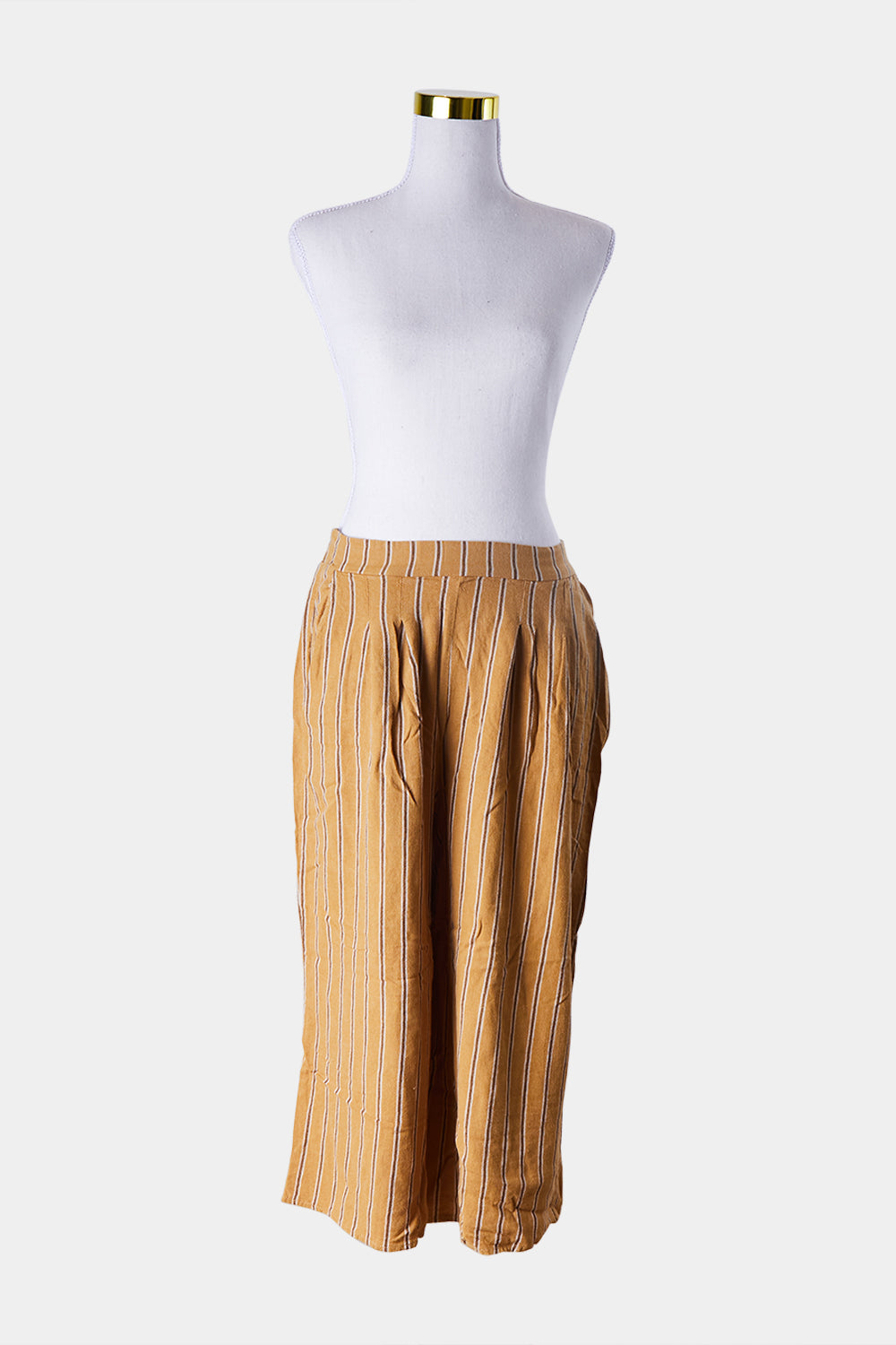DOTTI Mustard Stripe Loose Pants
