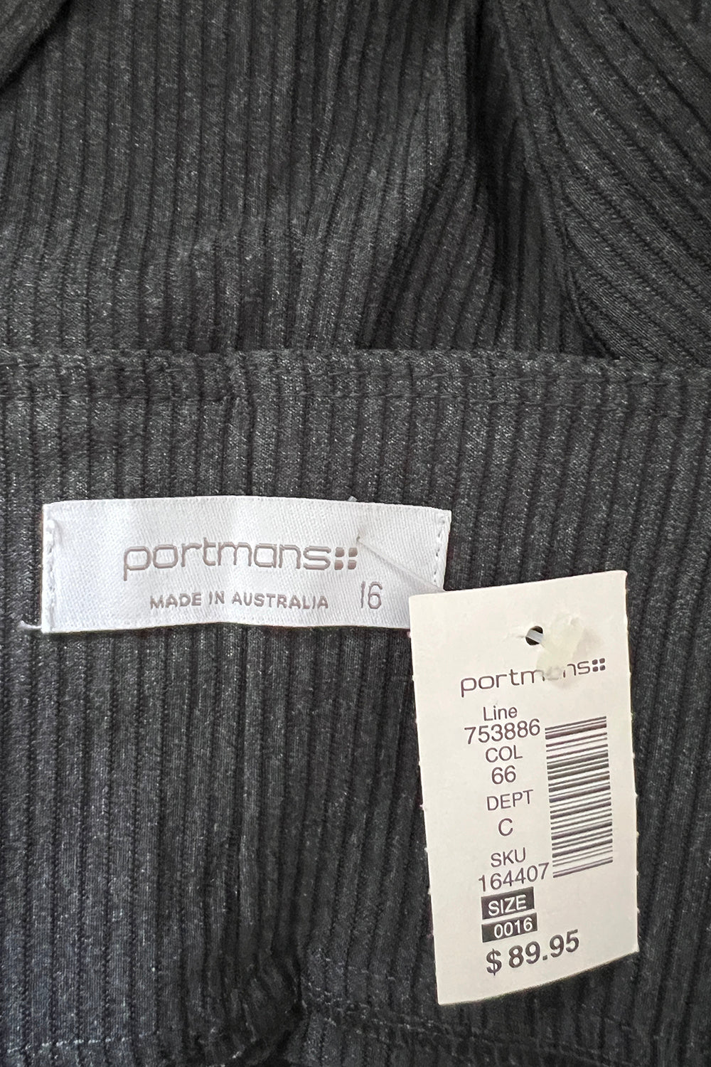 PORTMANS Charcoal Grey Skirt