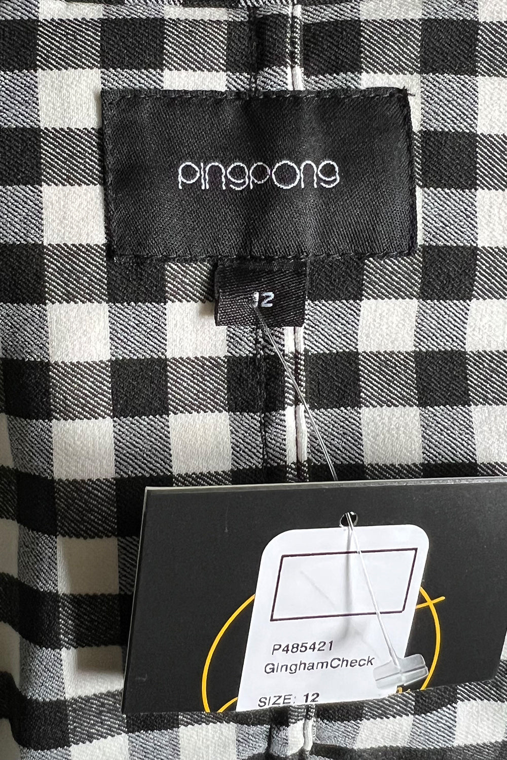 PINGPONG Black & White Jacket