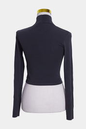 ZARA Grey Cropped Skivvy