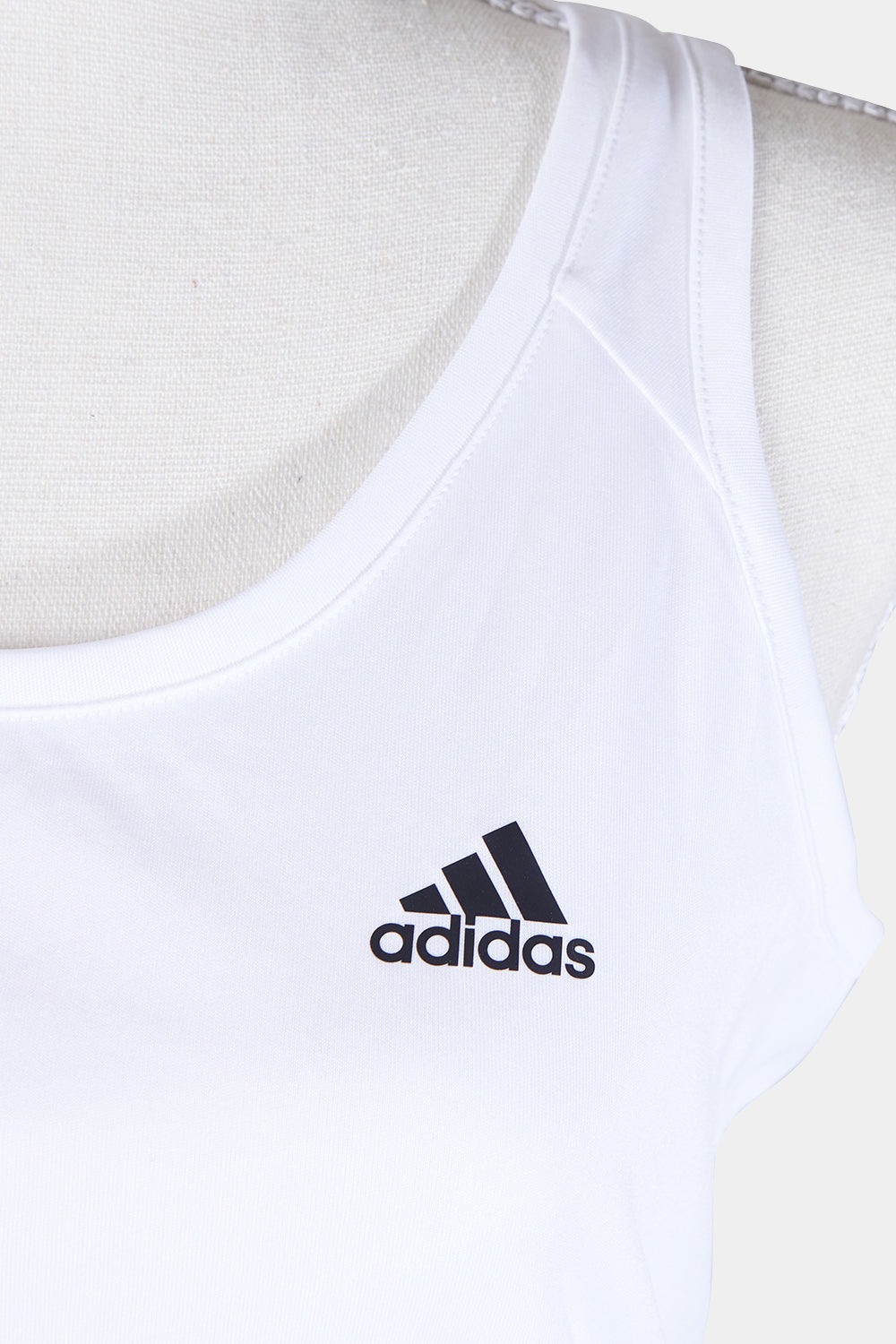 ADIDAS White Sports Singlet