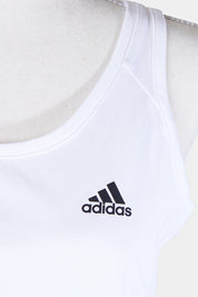 ADIDAS White Sports Singlet