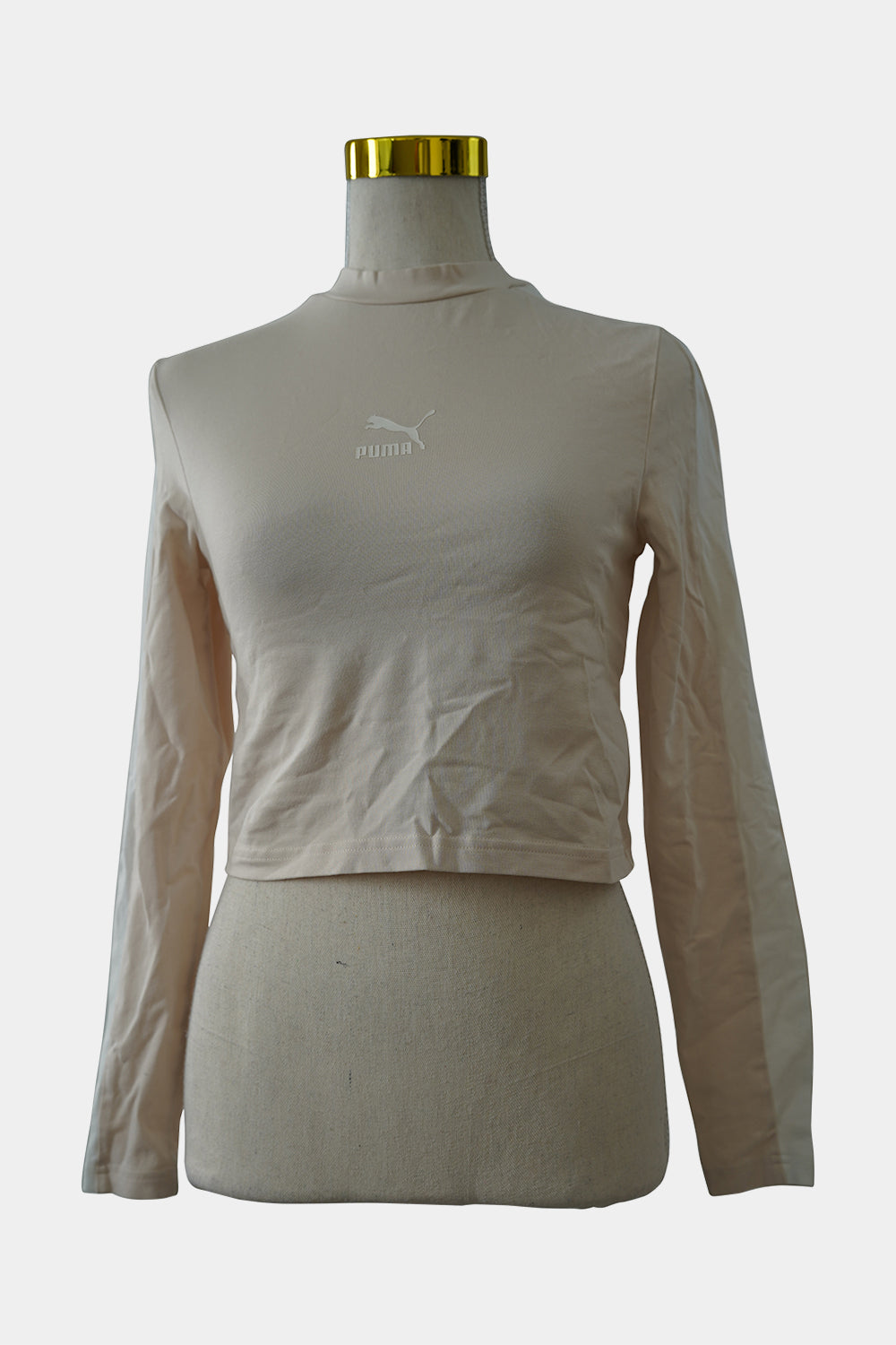 PUMA Blush Long Sleeve Crop Top