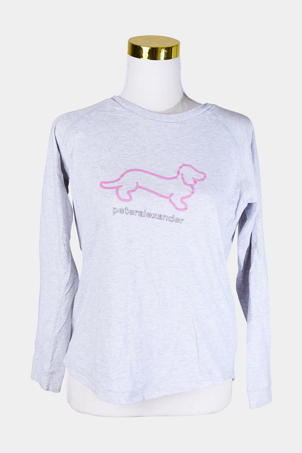 Peter Alexander Grey Print Long Sleeve Shirt