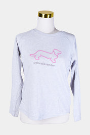 Peter Alexander Grey Print Long Sleeve Shirt