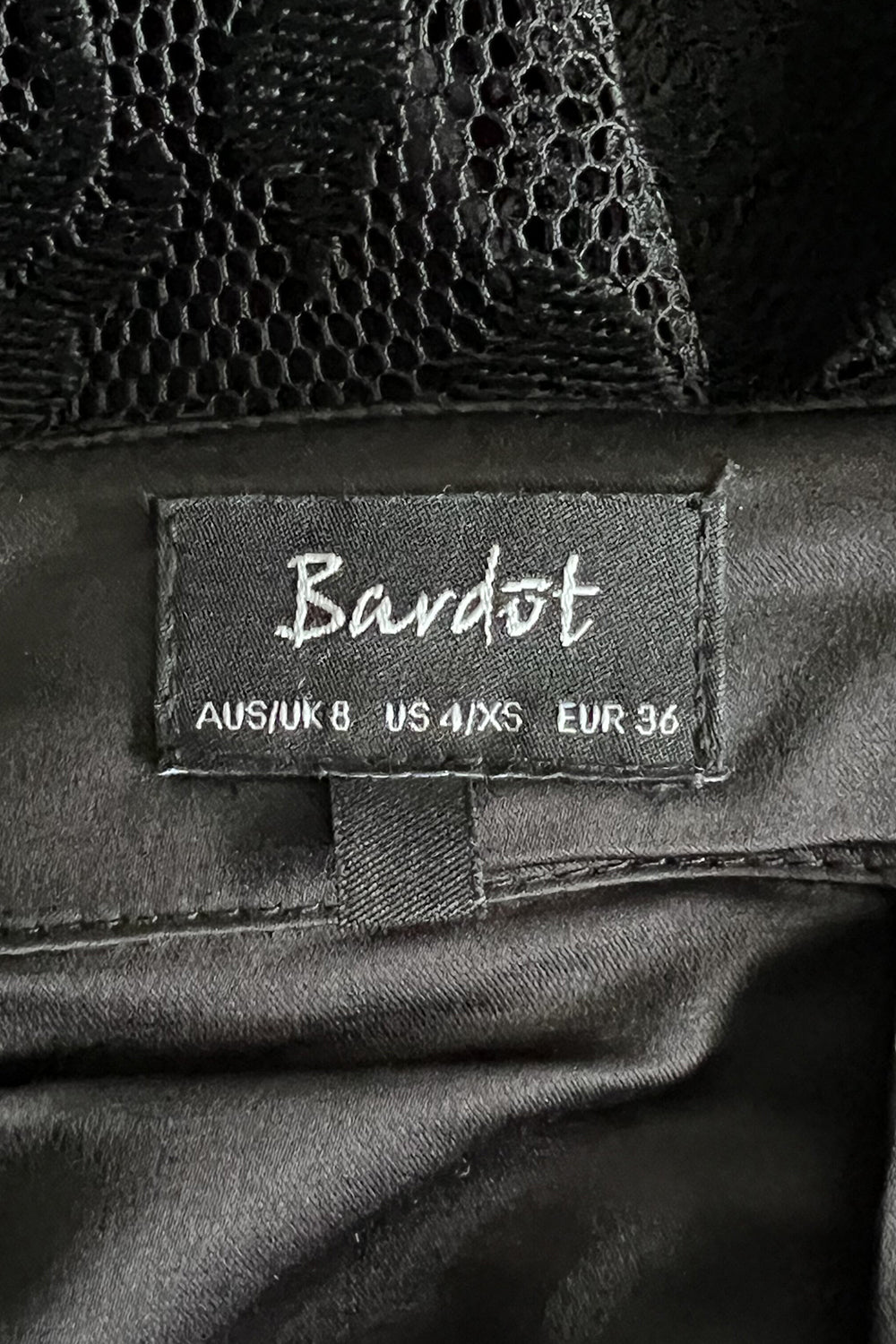 BARDOT Black Skirt