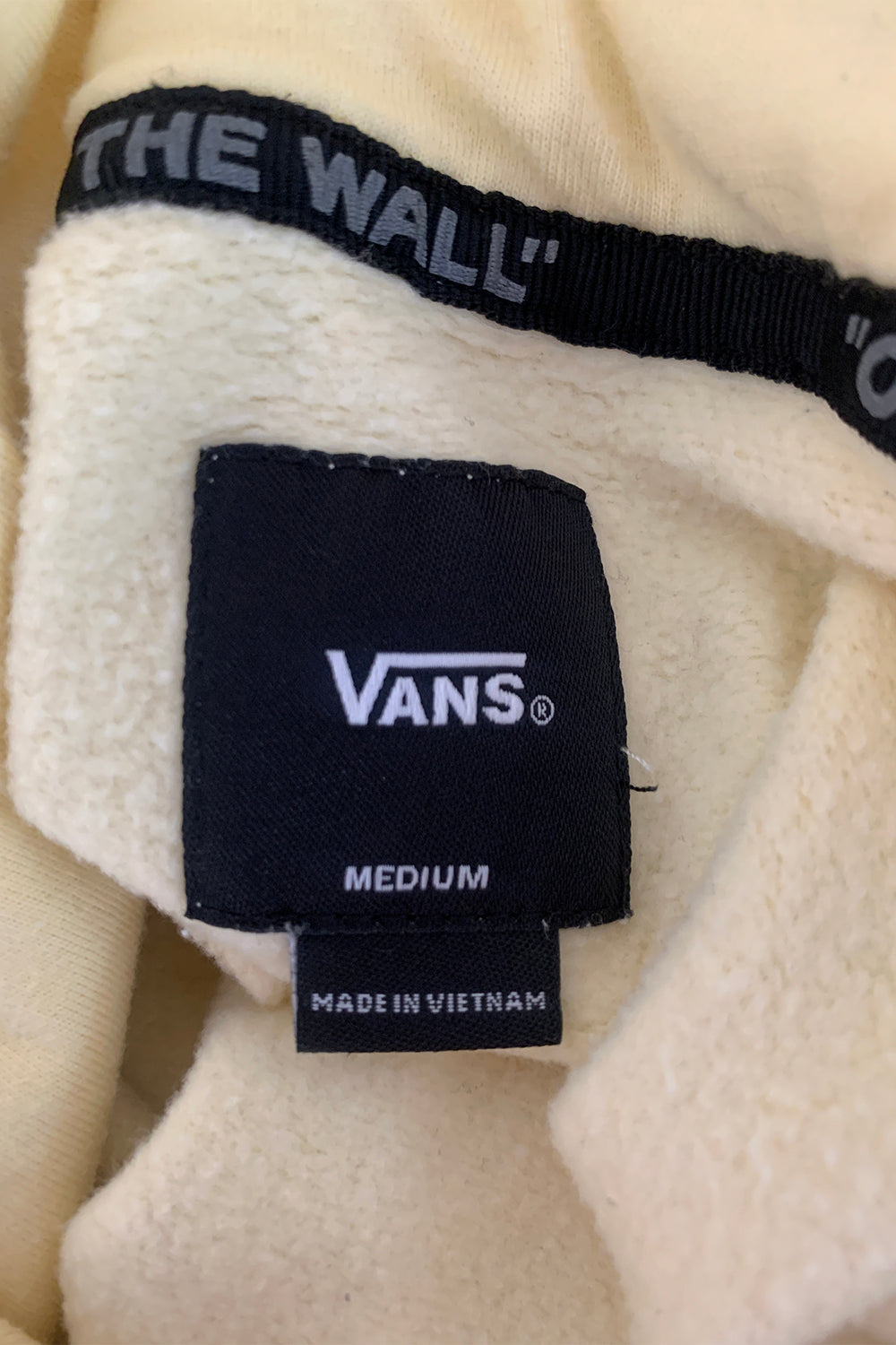 VANS Yellow Hoody