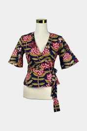 Princess Highway Multicoloured Floral Wrap Top