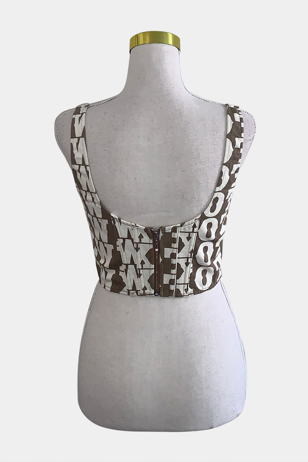 White Fox Brown Top