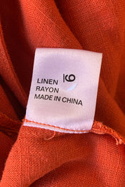 Sunny Girl Orange Dress