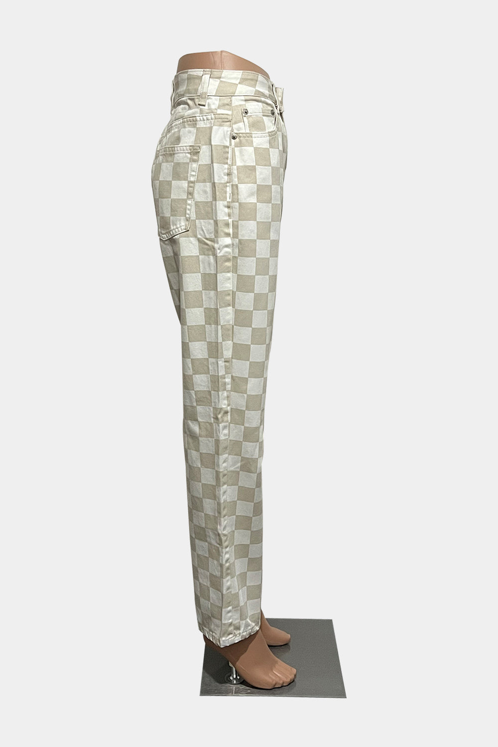 GLASSONS White and Beige Pants