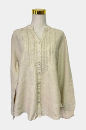 Fletcher Jones Beige Top