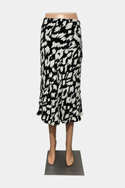 Slide Show White and Black Skirt