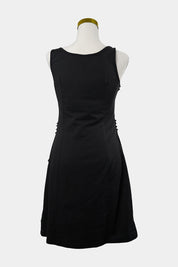 AMEISE Black Mini Dress With Beading Detail