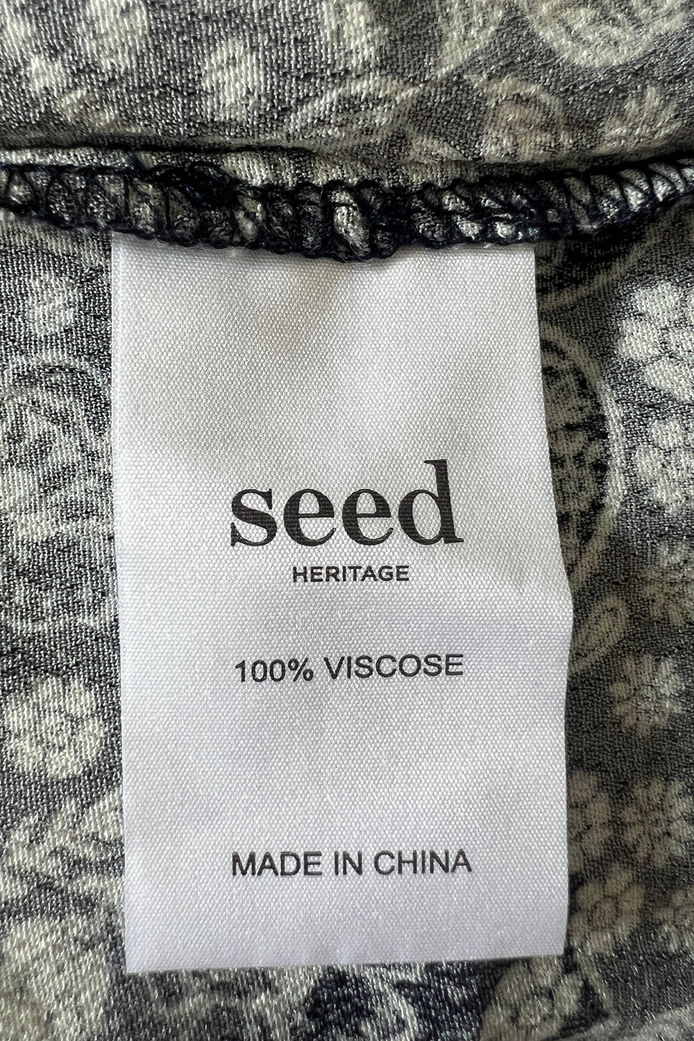 SEED Black and White Jumpsuit
