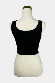 UNIQLO Black Crop Singlet