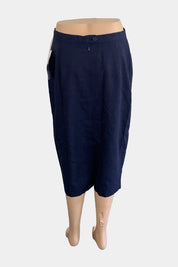 Fletcher Jones Navy Skirt