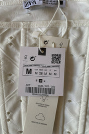 ZARA White Corset