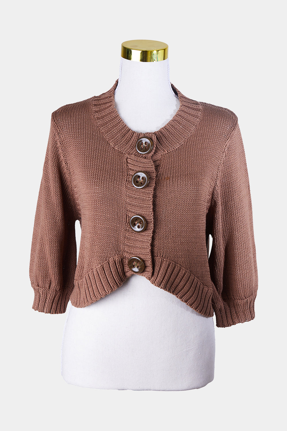 Third Millenium Brown Cardigan