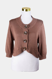 Third Millenium Brown Cardigan